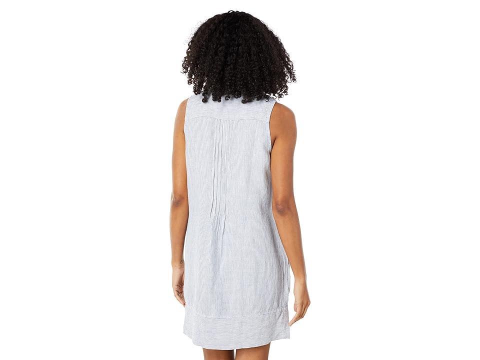 Faherty Isha Dress Mini Stripe 1) Women's Dress Product Image