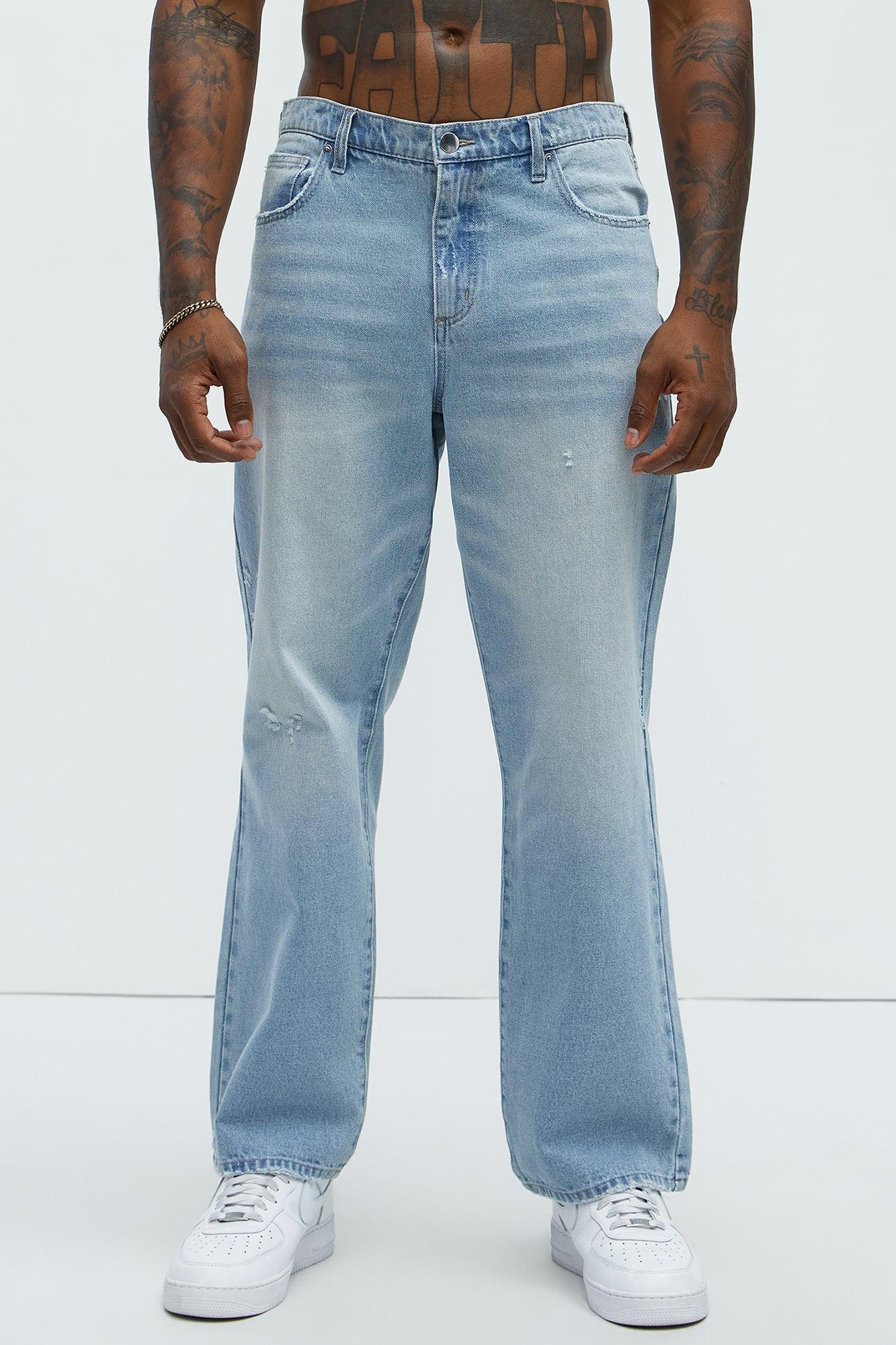 Vaughn Straight Jeans - Light Wash Product Image