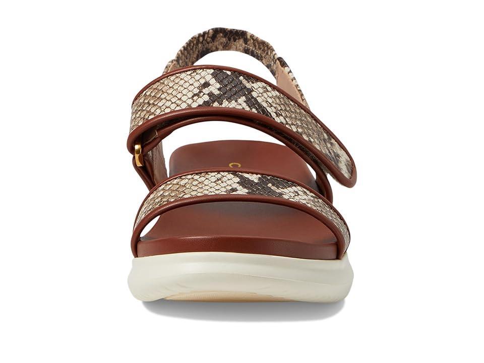 Cole Haan Zerogrand Meritt Sandals (Sandollar Snake Print/Birch) Women's Sandals Product Image