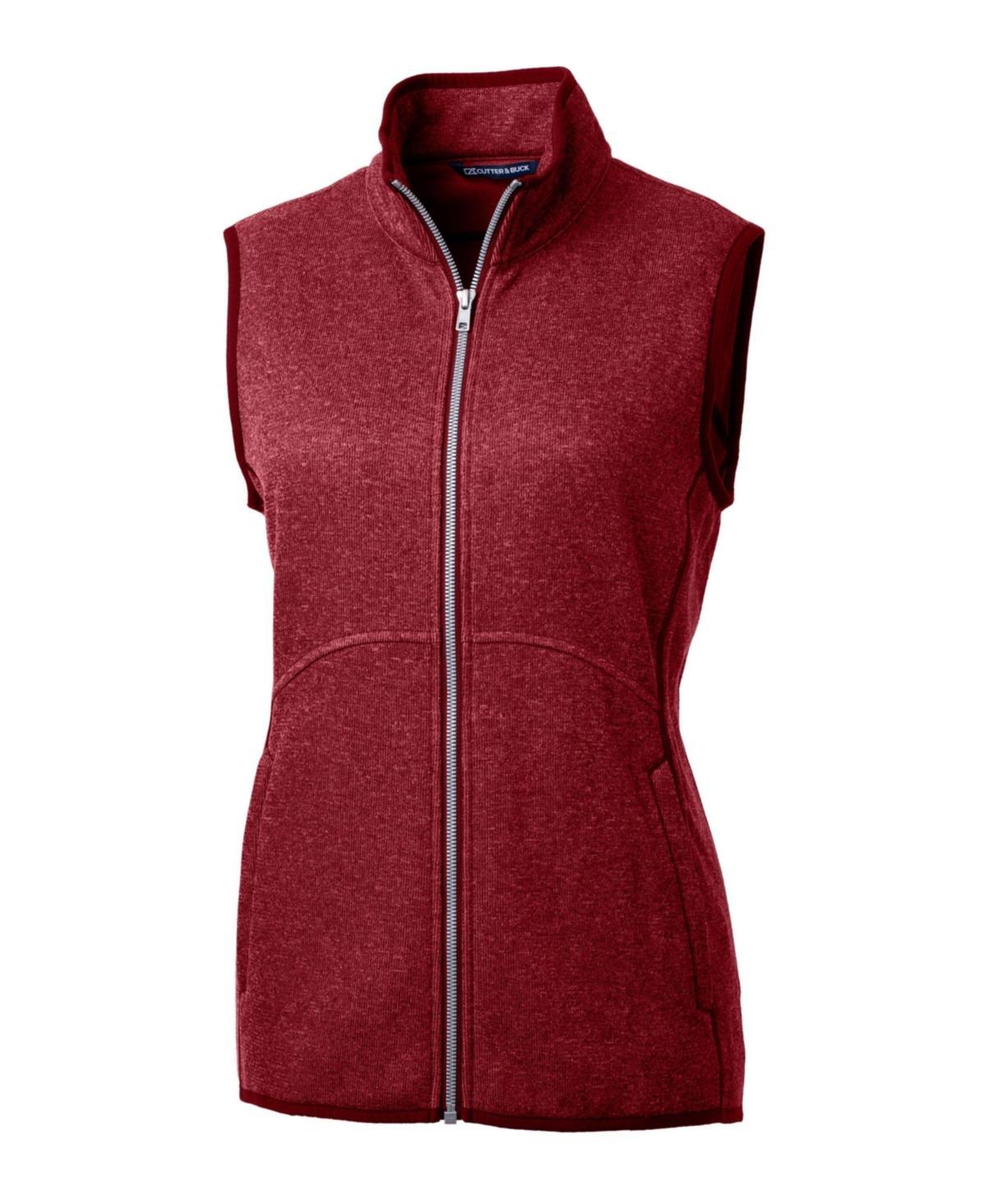 Cutter & Buck Womens Mainsail Sweater Knit Full Zip Vest product image