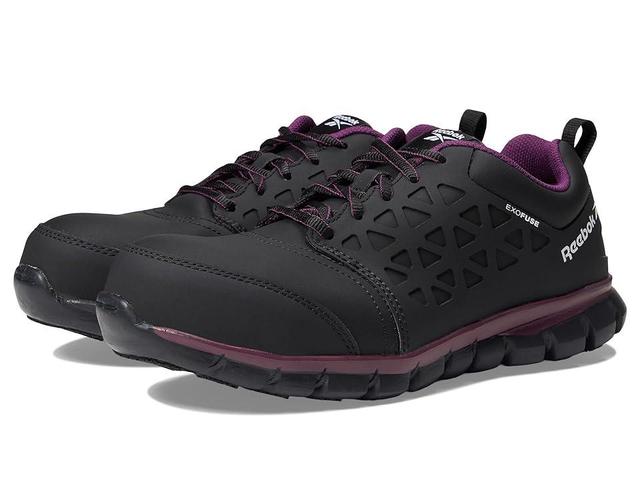 Reebok Work Sublite Cushion Work Comp Toe SD Plum) Women's Work Boots Product Image