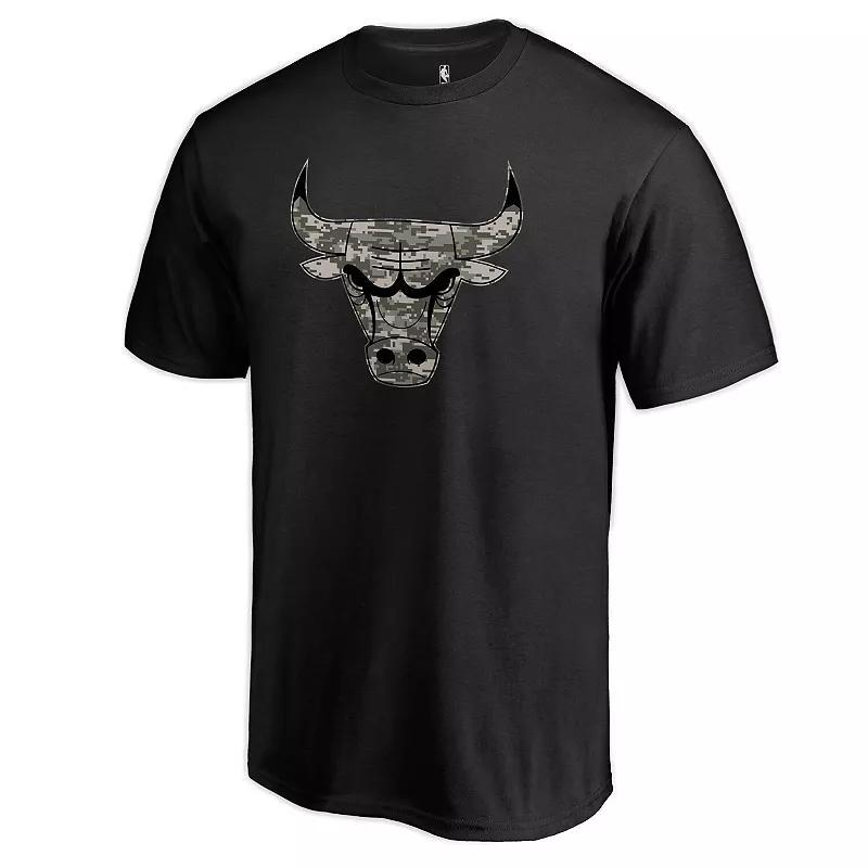 Mens Fanatics Branded Chicago Bulls Cloak Camo T-Shirt Product Image