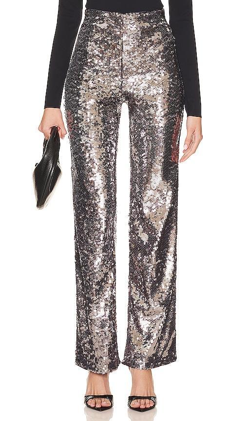 Sequin Wide Leg Pants Product Image