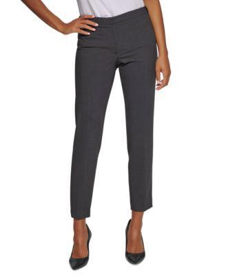 Calvin Klein Womens Highline Ankle Length Pant, Regular & Petite Product Image