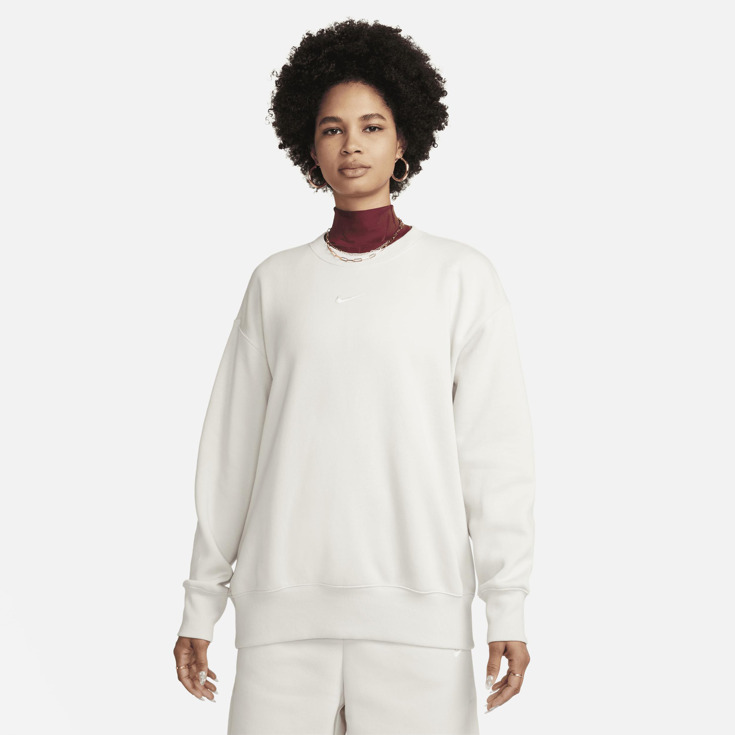 Women's Nike Sportswear Phoenix Fleece Oversized Crew-Neck Sweatshirt Product Image