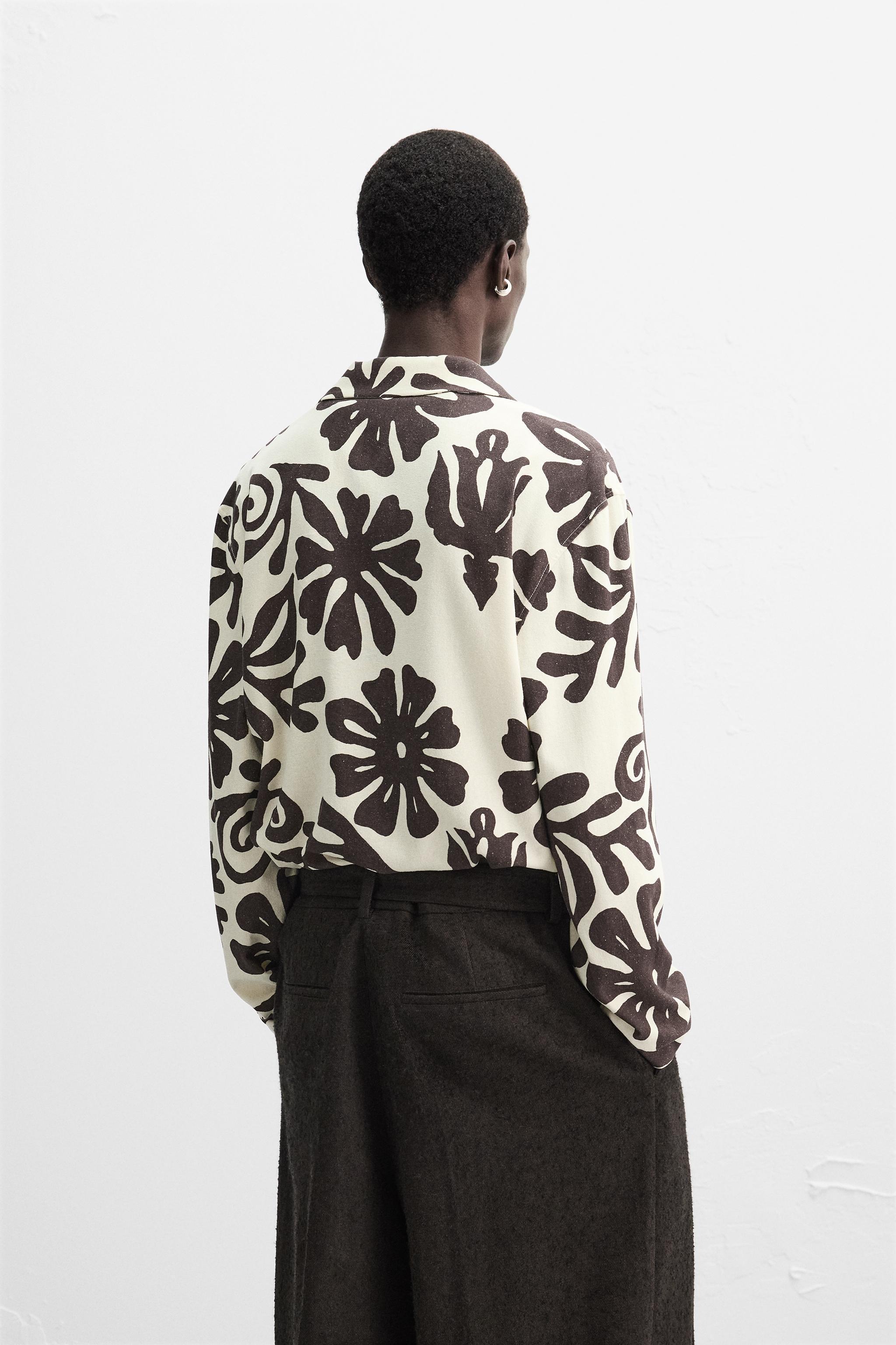 PRINTED SILK SHIRT X NANUSHKA Product Image