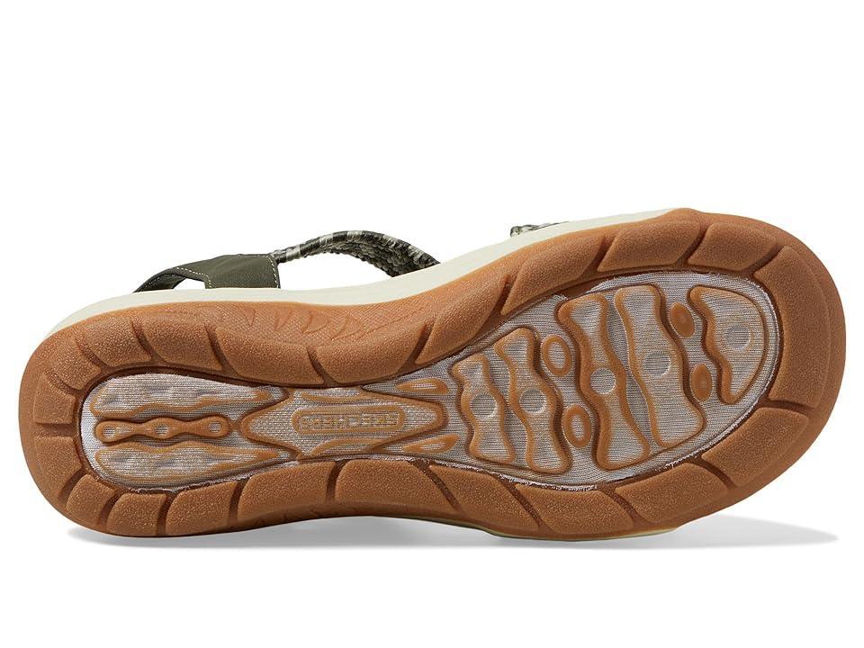 SKECHERS Martha Stewart - Reggae Cup - Coastal Trail (Olive Multi) Women's Shoes Product Image