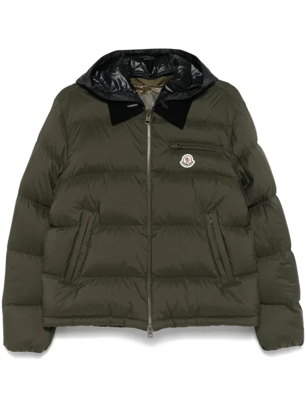 MONCLER Calima Puffer Jacket In Green Product Image