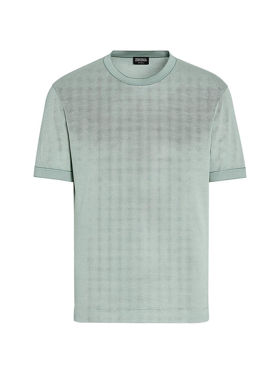 Mens Silk T-Shirt Product Image