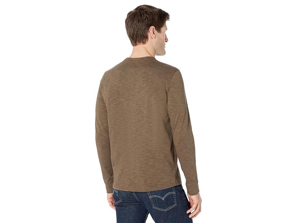 Prana Ronnie Henley II Standard Fit (Oak Barrel Heather) Men's Clothing Product Image