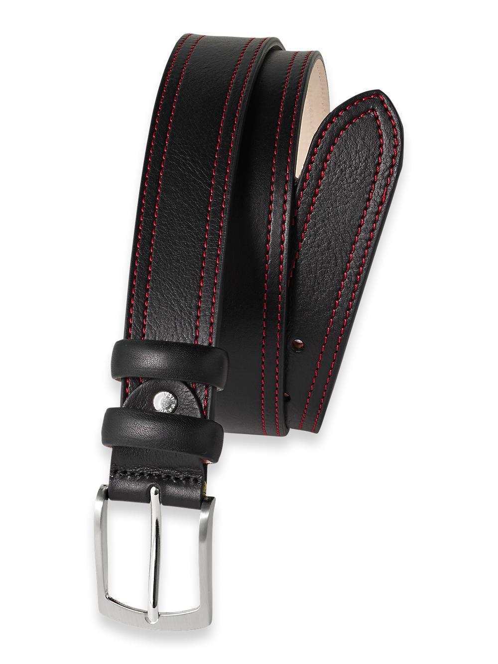 Landon Belt - Black/red Product Image