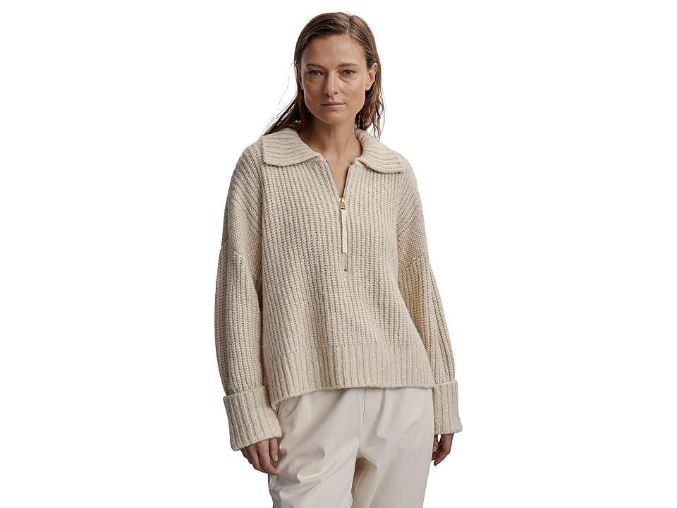 Womens Amelia Knit Quarter-Zip Sweater Product Image