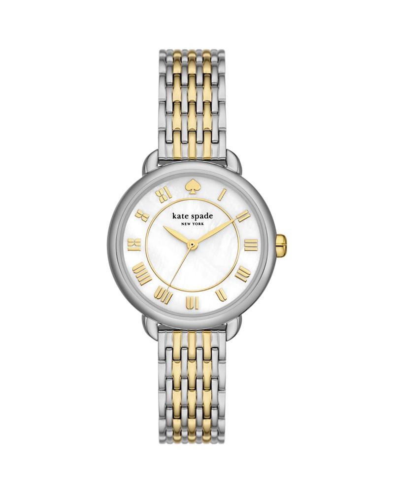 kate spade new york Womens Lily Avenue Three Hand Gold-Tone Stainless Steel Watch 34mm Product Image