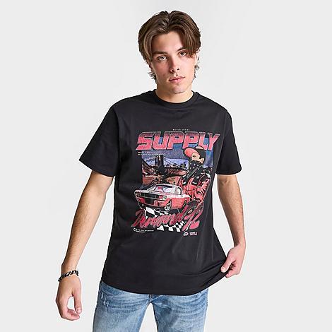 Supply And Demand Mens Speedway Graphic T-Shirt Product Image