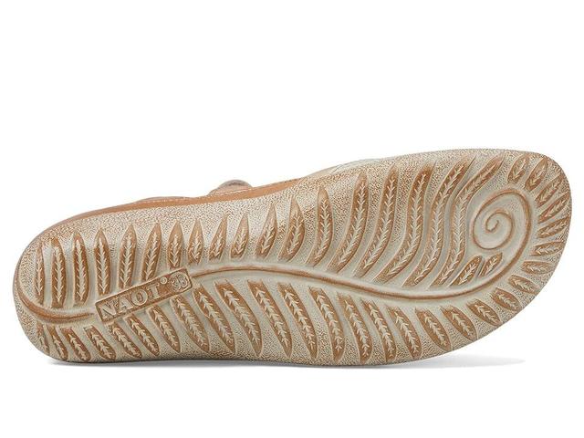 Naot Kata (Beige Lizard Leather/Khaki Beige Leather/Arizona Tan Leather) Women's Shoes Product Image