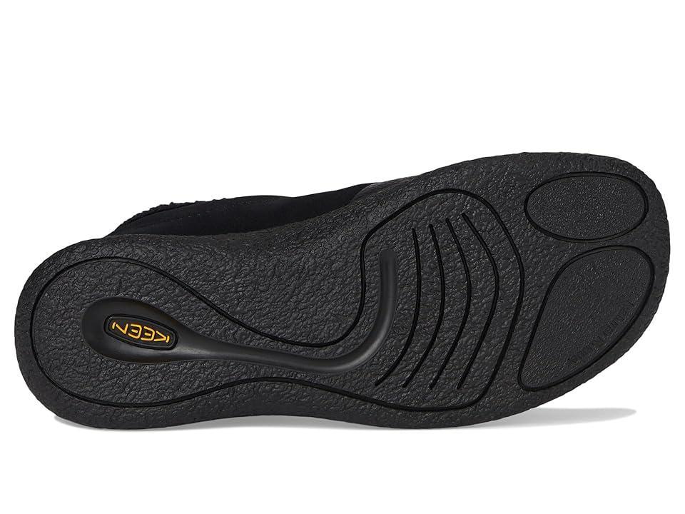 KEEN Howser III Slide Leather Black) Men's Slippers Product Image