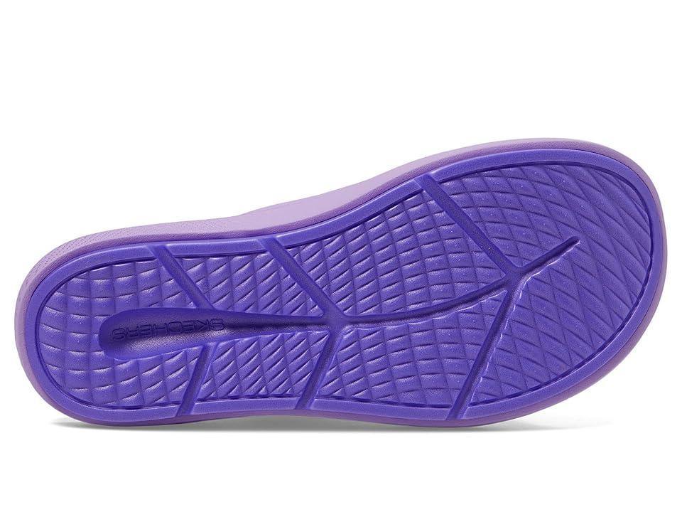 SKECHERS Performance GO Recover Refresh Arch Fit Slide (Lavender) Women's Sandals Product Image