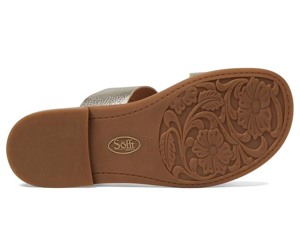 Sofft Noella (Platino) Women's Sandals Product Image