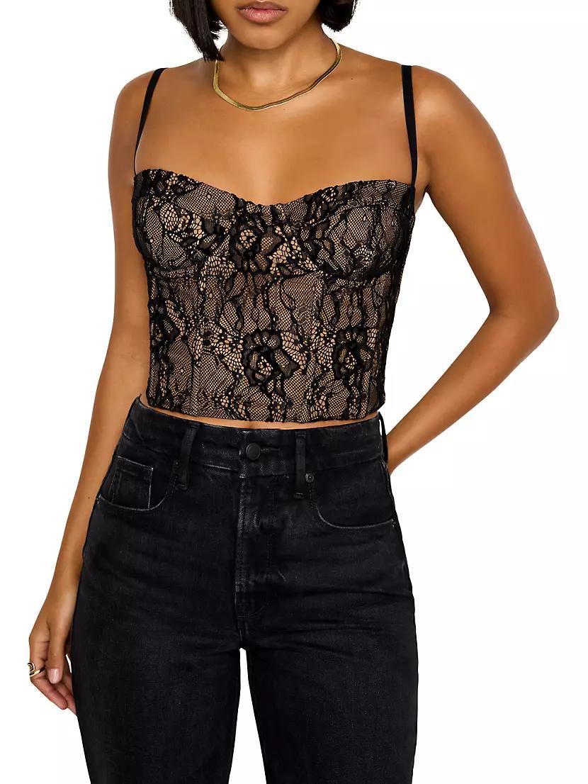 Lace Underwire Bustier Product Image