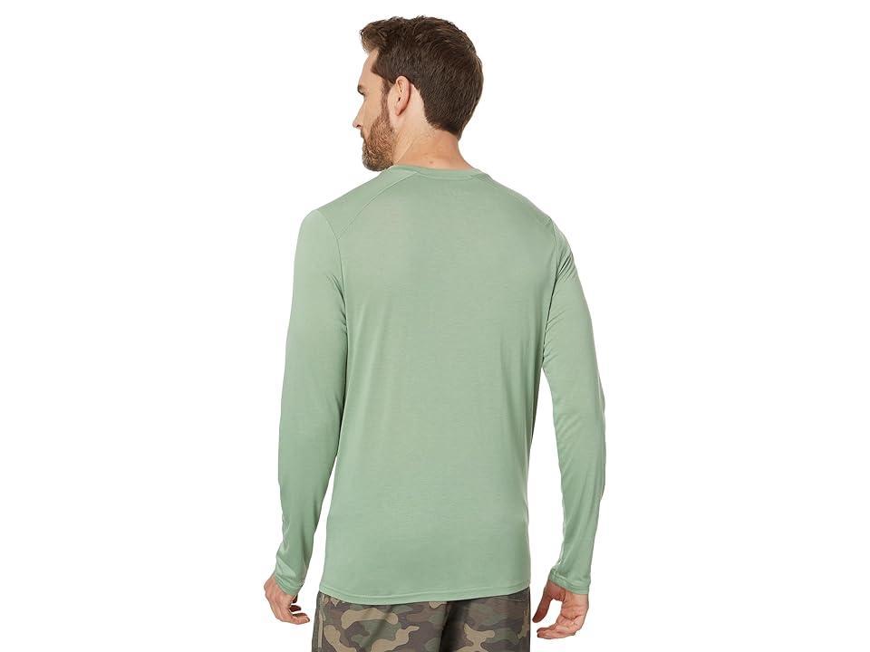 Free Fly Bamboo Lightweight Long Sleeve (Palm Green) Men's T Shirt Product Image