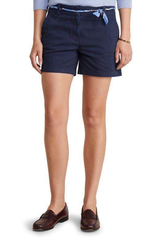 vineyard vines Herringbone Stretch Cotton Shorts Product Image