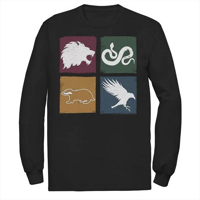 Mens Harry Potter Simple House Crest Box Up Tee Product Image