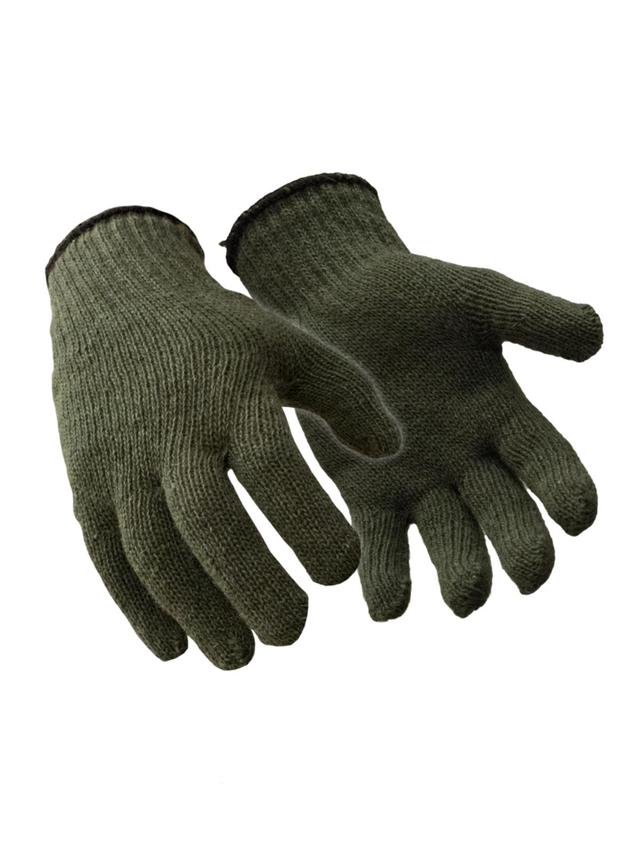 RefrigiWear Mens Military Style Ragg Wool Glove Liners (Pack of 12 Pairs) Product Image