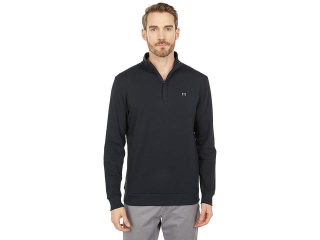 TravisMathew Cloud 1/4 Zip 2.0 Jacket Men's Clothing Product Image