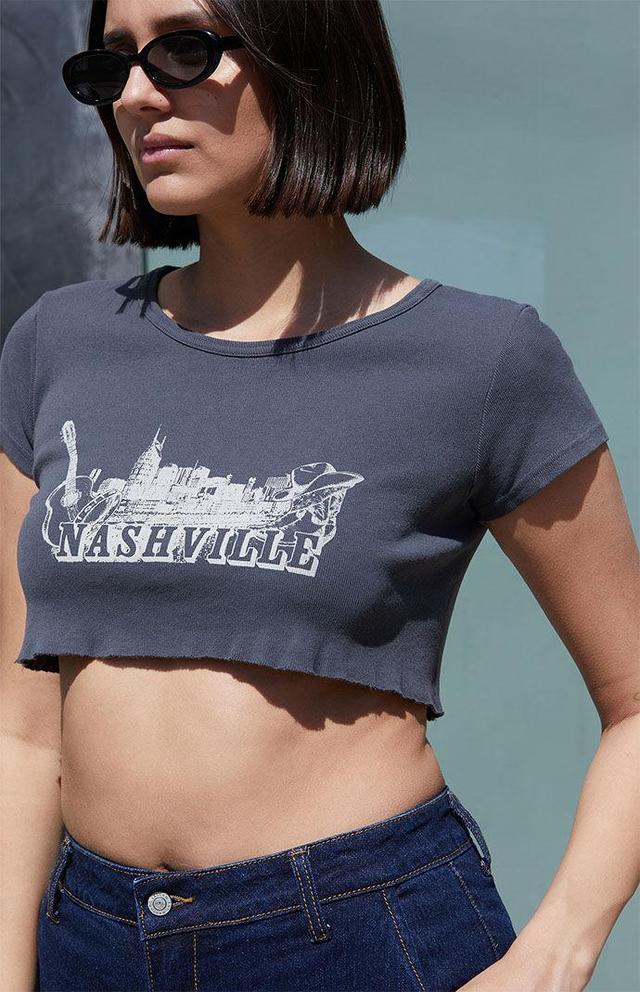 John Galt Womens Nashville Cropped T-Shirt Product Image