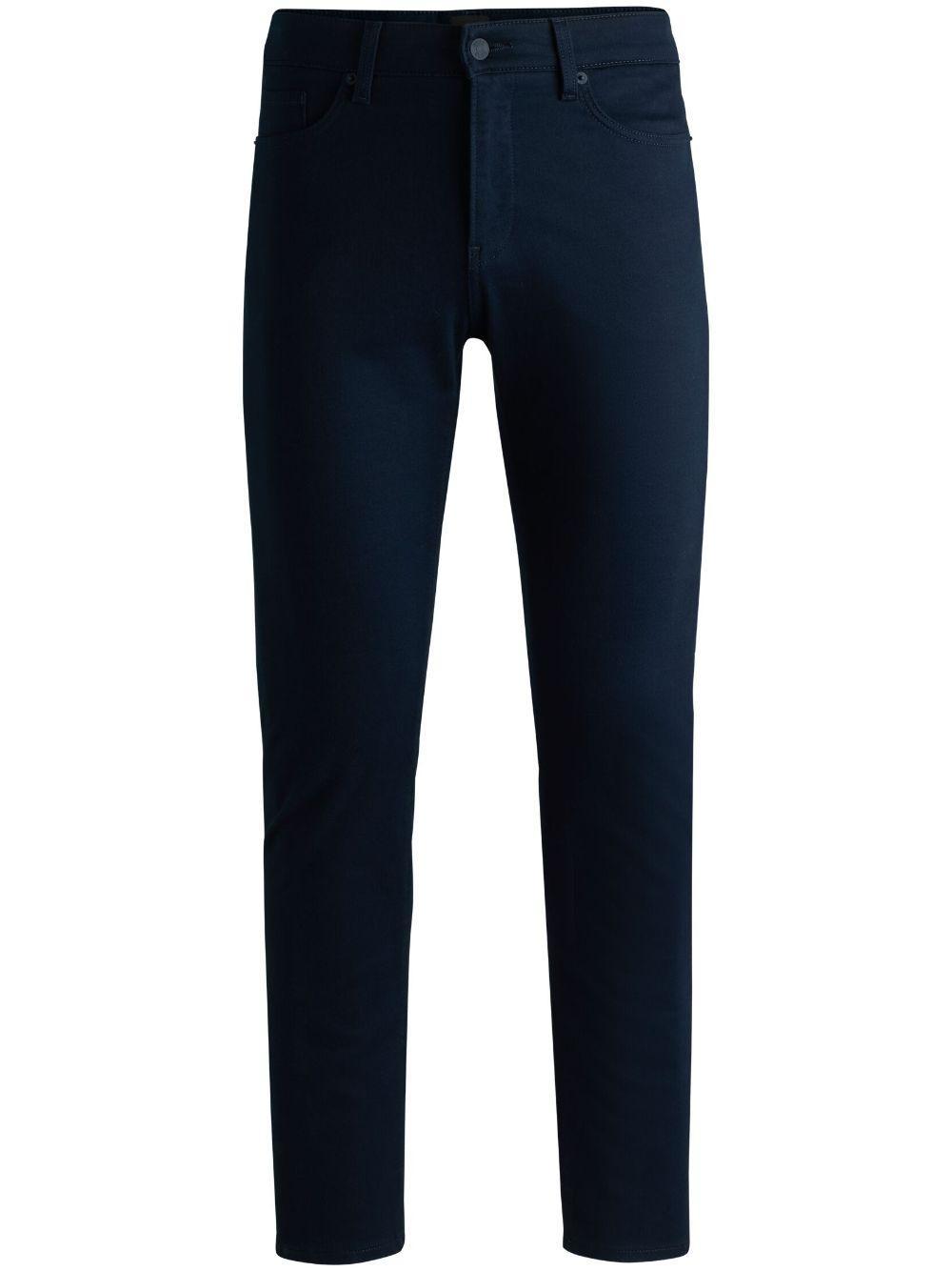 Slim-fit Trousers In Blue Product Image