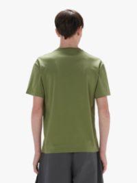 ANCHOR PATCH T-SHIRT in green | JW Anderson US  Product Image