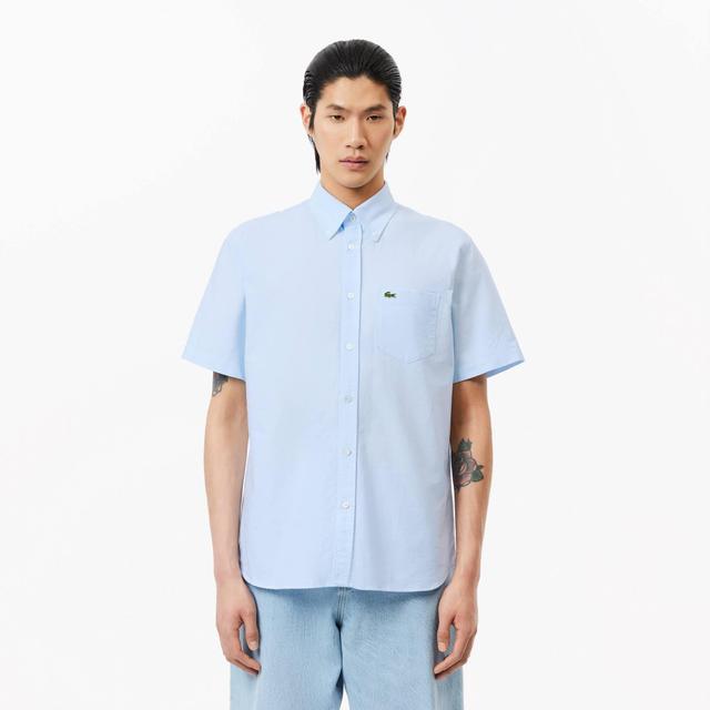 Regular Fit Short Sleeved Oxford Shirt Product Image