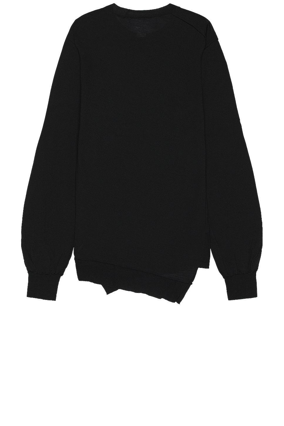 COMME des GARCONS SHIRT X Lacoste Sweater in Black Product Image