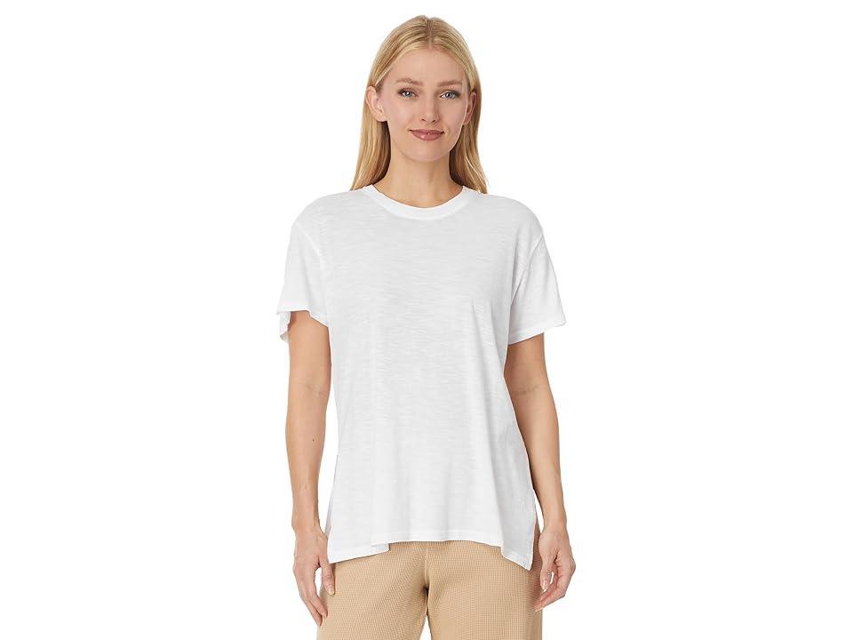 PACT Featherweight Slub Oversized Tee (Ore) Women's Clothing Product Image