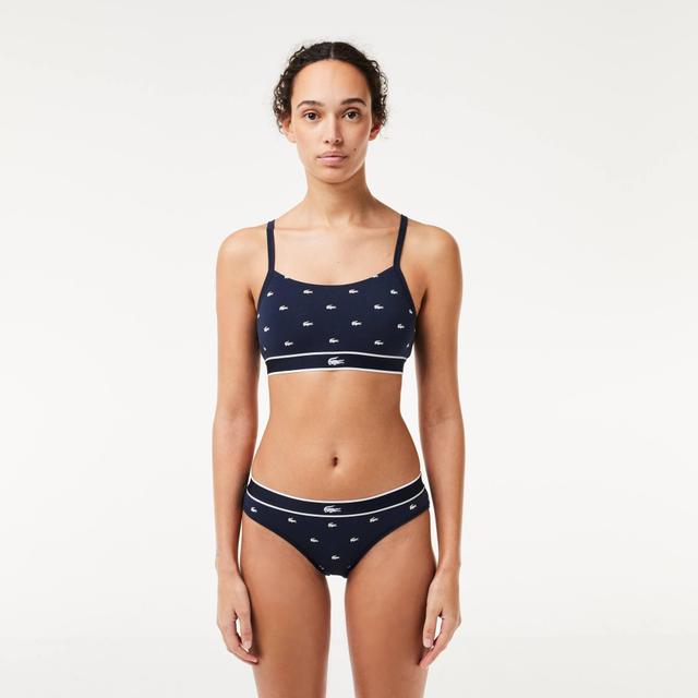 Mini Croc Signature Bandeau Bralette Product Image