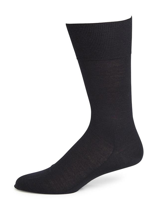 Falke No. 6 Wool Silk Socks (Anthracite) Men's Low Cut Socks Shoes Product Image