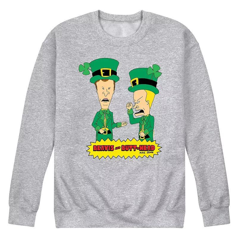 Mens Beavis And Butthead St Patricks Day Sweatshirt Product Image