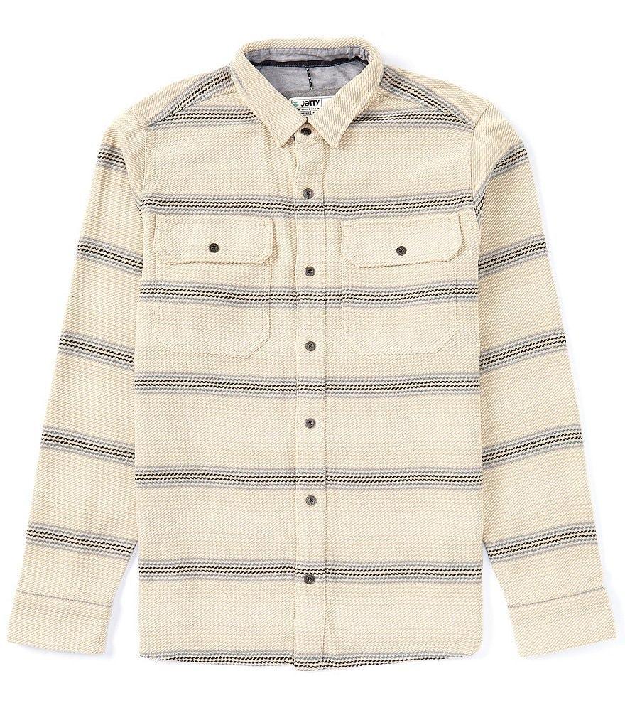 JETTY Horizon Heavyweight Flannel Long Sleeve Woven Shirt Product Image