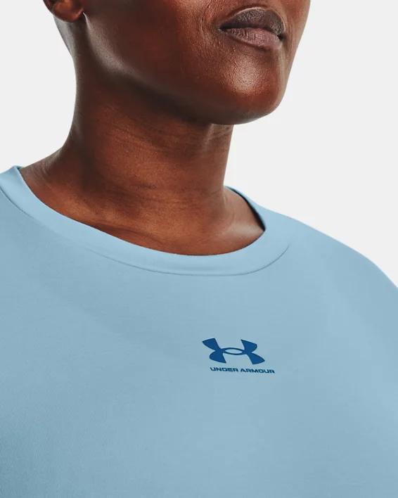 Women's UA Rival Terry Crew Product Image