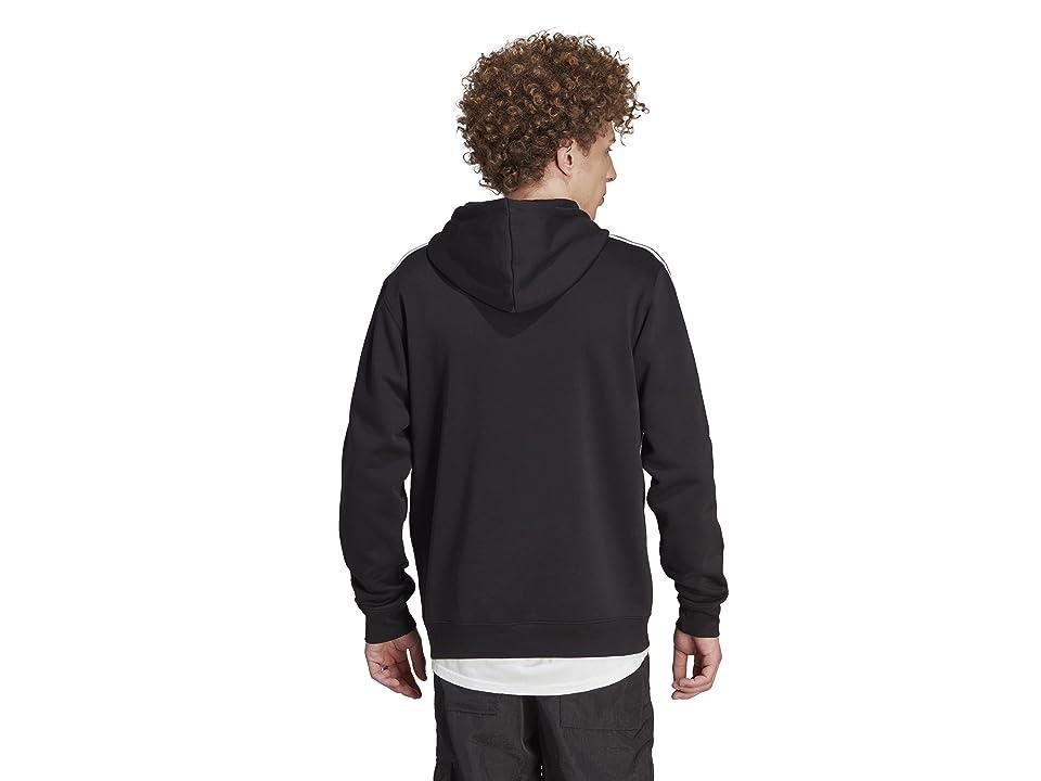 adidas Originals Mens adidas Originals 3 Stripe Fleece Hoodie - Mens Product Image