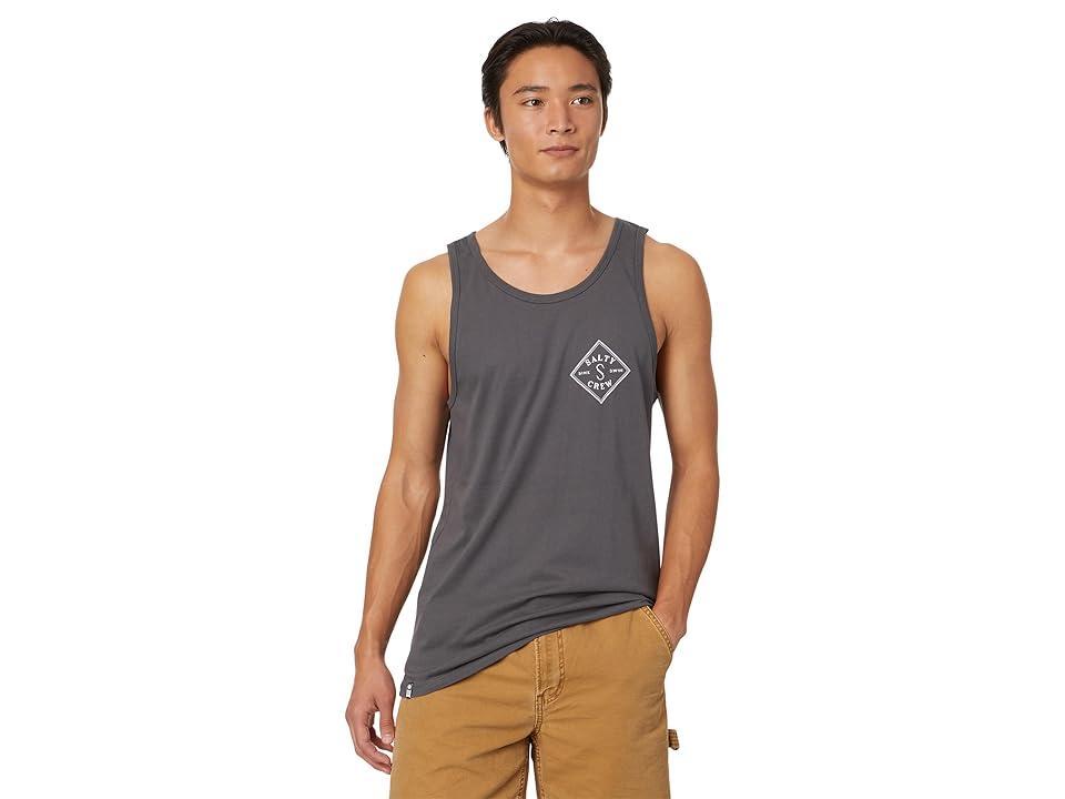 Salty Crew Tippet Tank (Black) Men's Clothing Product Image