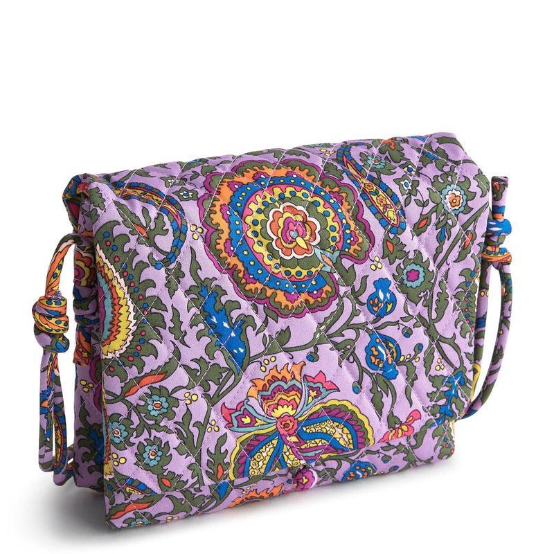 Vera Bradley Baird Hipster Crossbody Bags Women in Marrakesh Purple/Orange Product Image