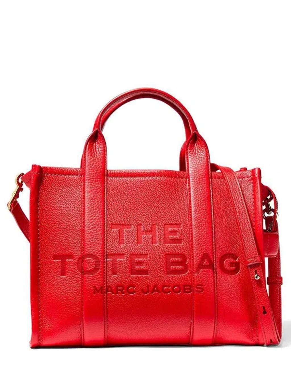 MARC JACOBS The Medium Tote In Red Product Image