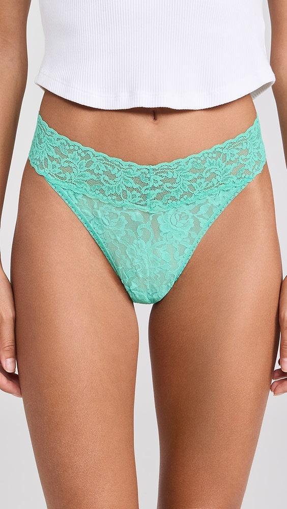 Hanky Panky Signature Lace Original Rise Thong 5 Pack | Shopbop Product Image