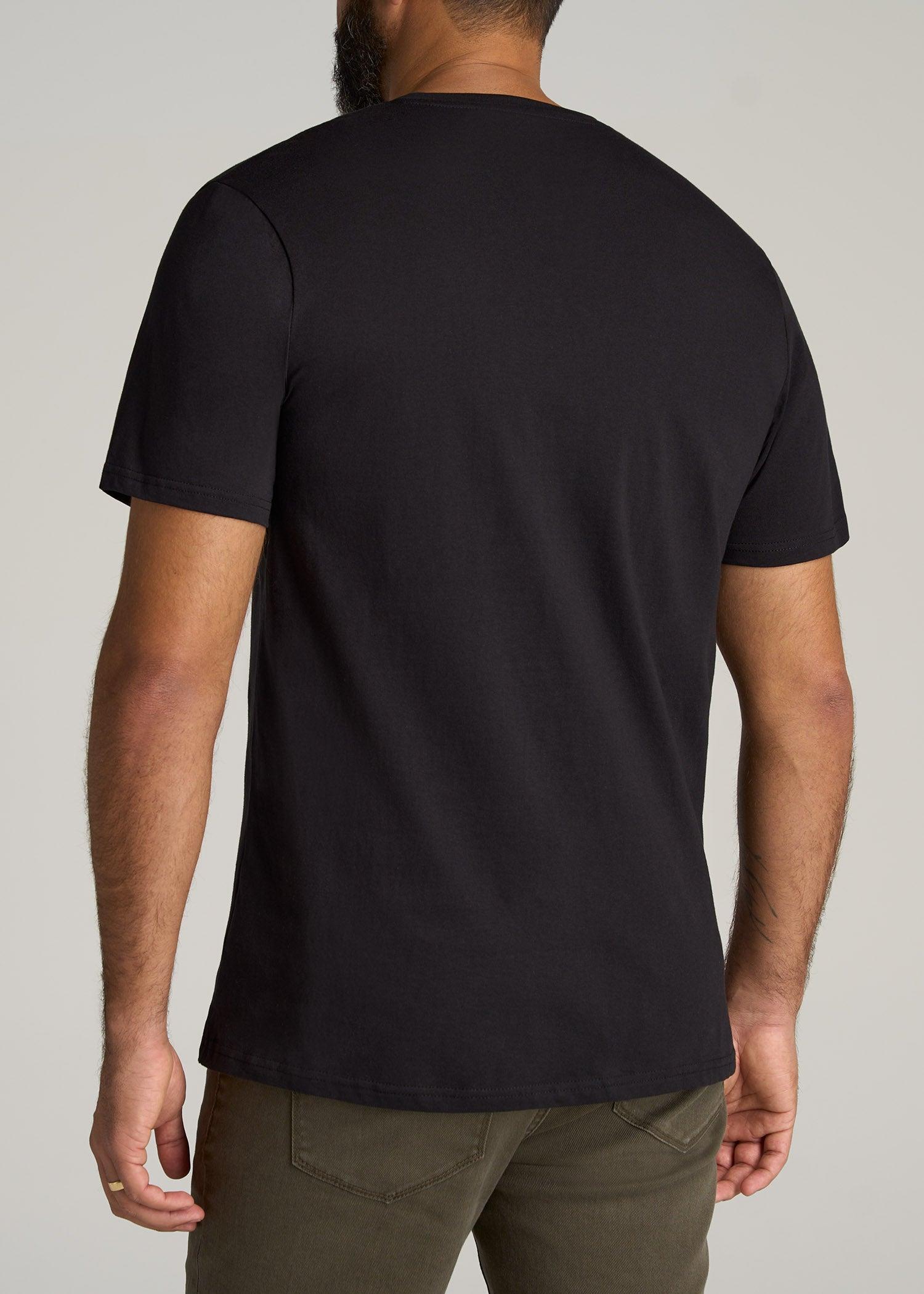 The Everyday REGULAR-FIT V-Neck Tall Men's T-Shirt in Black Male Product Image