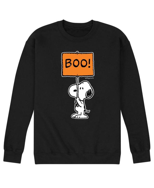 Airwaves Mens Peanuts Boo Fleece T-shirt Product Image