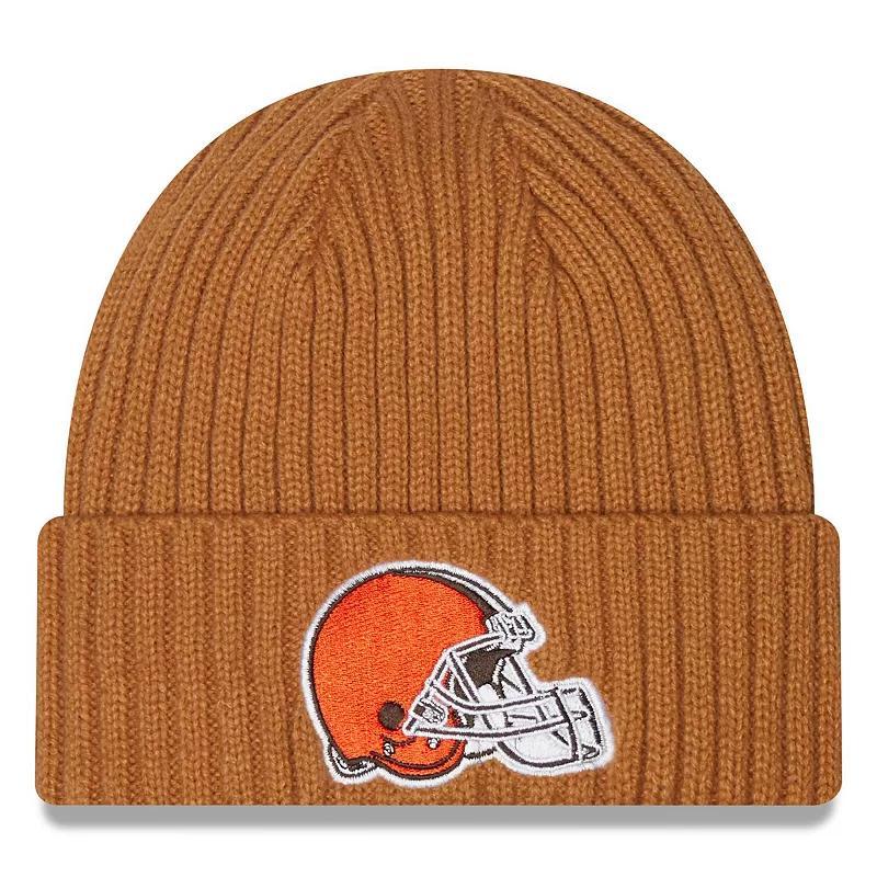 Mens New Era Cleveland s Core Classic Cuffed Knit Hat Product Image