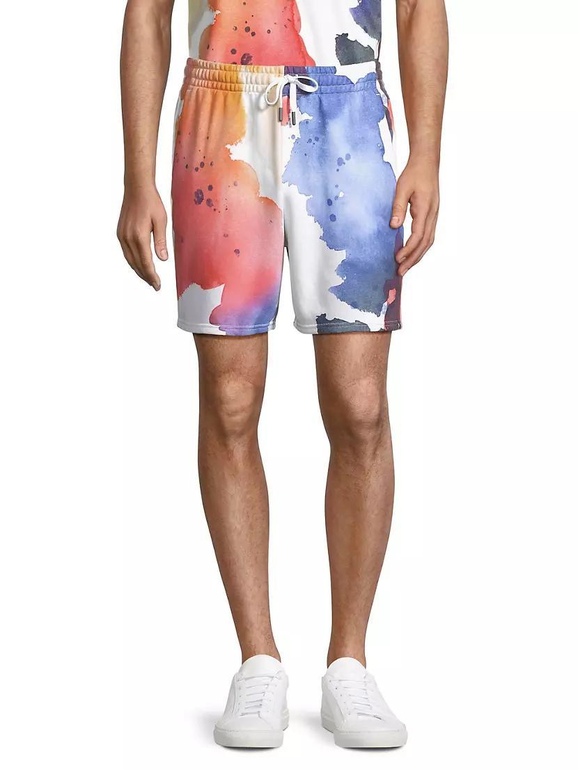 Motion Watercolor Sweat Shorts Product Image