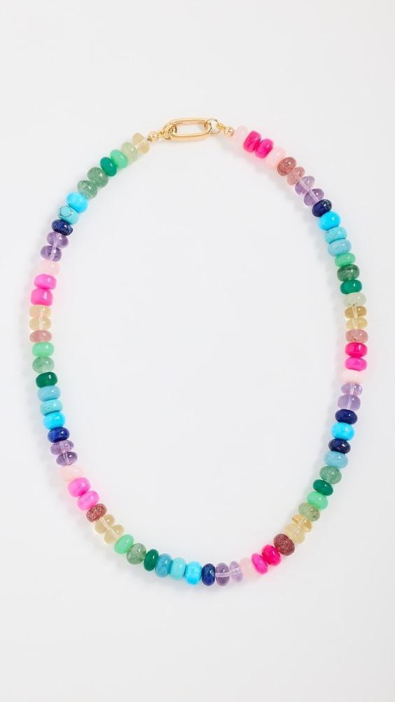 HART Rainbow Mix Gemstone Necklace | Shopbop Product Image