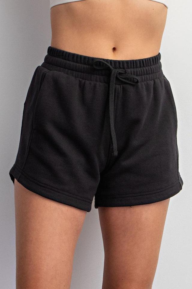 French Terry Side Pocket Shorts Product Image